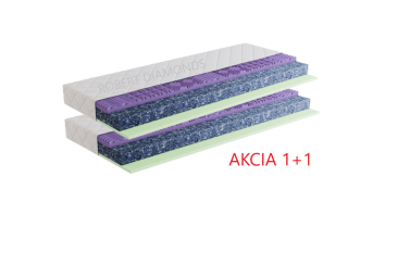 Obrázek pro Matrace ORTHOPEDIC HARD PLUS 1+1 + dárek 1x chránič matrace