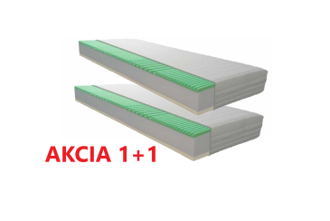Matrace Orthopedic MEMORY PLUS 1+1 + dárek 1 x chránič matrace Obrázek pro Matrace Orthopedic MEMORY PLUS 1+1 + dárek 1 x chránič matrace