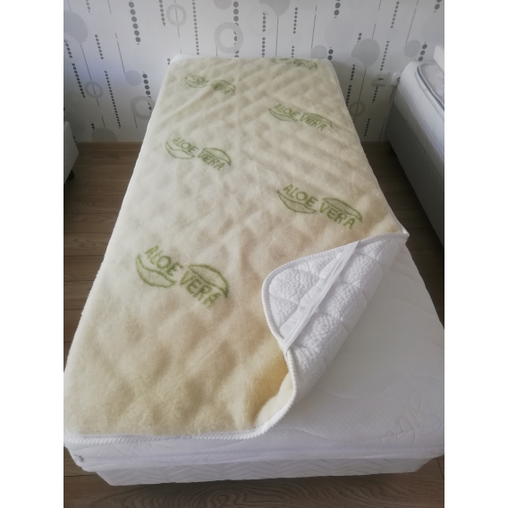 Obrázek pro Chránič na matraci Ice flakes/Merino