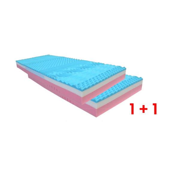 Obrázek pro Matrace PINGUI LAVANDER 1 + 1 + dárek 1x set přikrývka polštář + dárek 1x chranič matrace