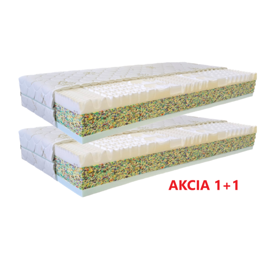 Obrázek pro Matrace Orthopedic EXTRA Hard 24  1+1 + dárek 1x chránič matrace